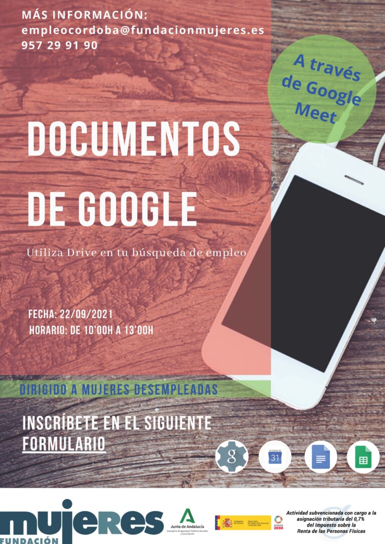 Taller online: Documentos de Google
