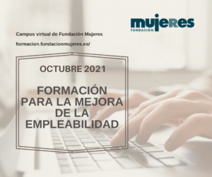 Nueva convocatoria de cursos para la mejora de la empleabilidad en octubre 2021