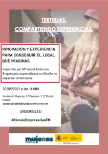 Compartiendo experiencias "Innovación y experiencia para conseguir el local que imaginas".