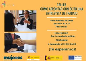 Taller Cómo afrontar con éxito una entrevista de trabajo