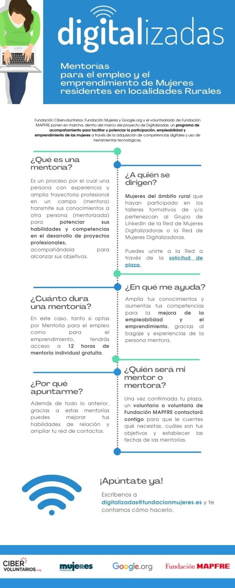 Digitalizadas: Planes para la empleabilidad y el emprendimiento