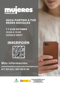 Taller online: Saca partido a tus redes sociales