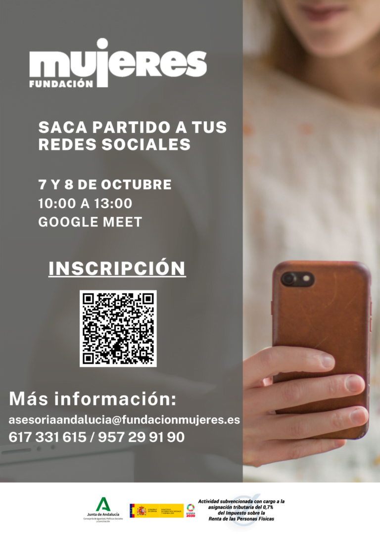 Taller online: Saca partido a tus redes sociales