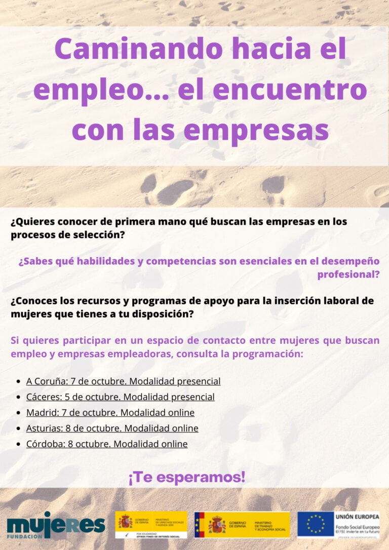 Caminando hacia el empleo… el Encuentro con las Empresas