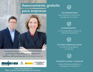 Fundación Mujeres asesora a las empresas andaluzas para la integración de la conciliación en su gestión