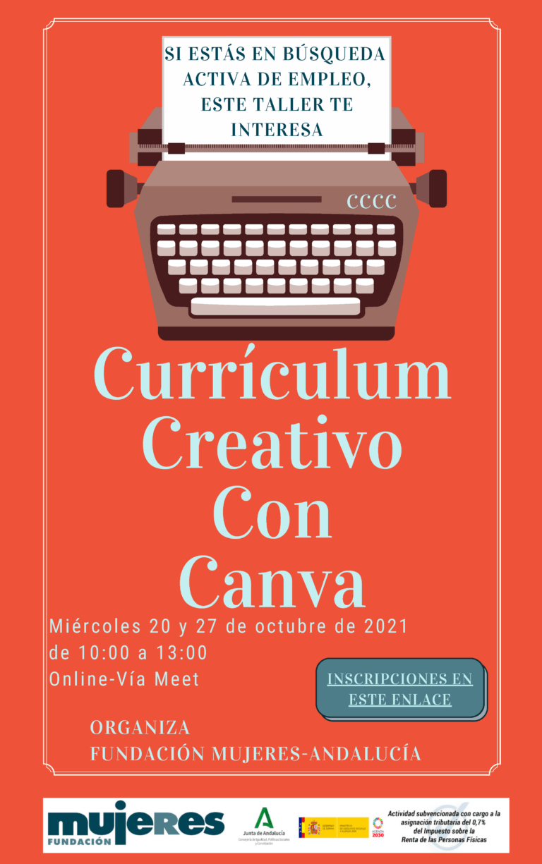 Taller: Currículum creativo con Canva