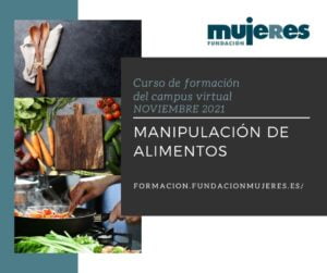 Curso online "Manipulación de alimentos" (noviembre 2021)