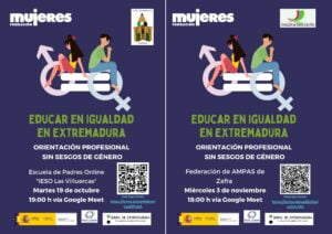 Formación en coeducación a familias de Extremadura