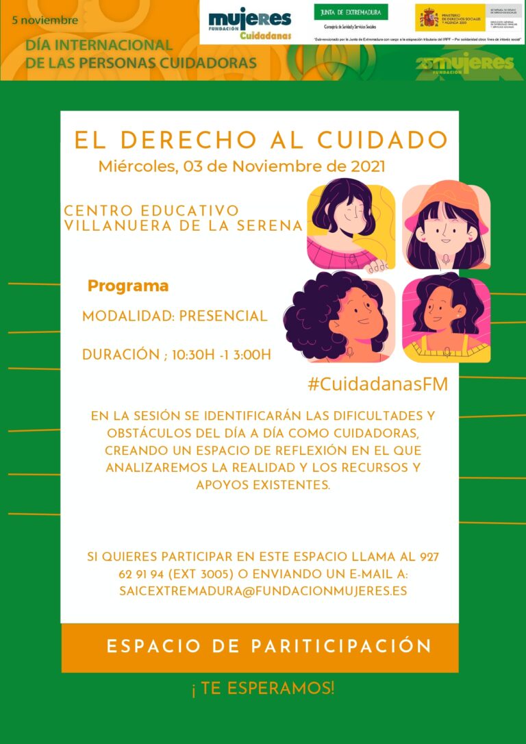ESPA "El derecho al cuidado"
