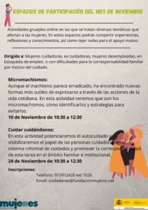 Conoce la programación de los Espacios de participación social de noviembre