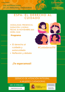 ESPA "El derecho al cuidado"
