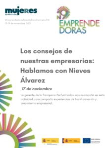 EmprendedorasTalentoTransformadorFM-Los Consejos de nuestras empresaias: Hablamos con Nieves Álvarez