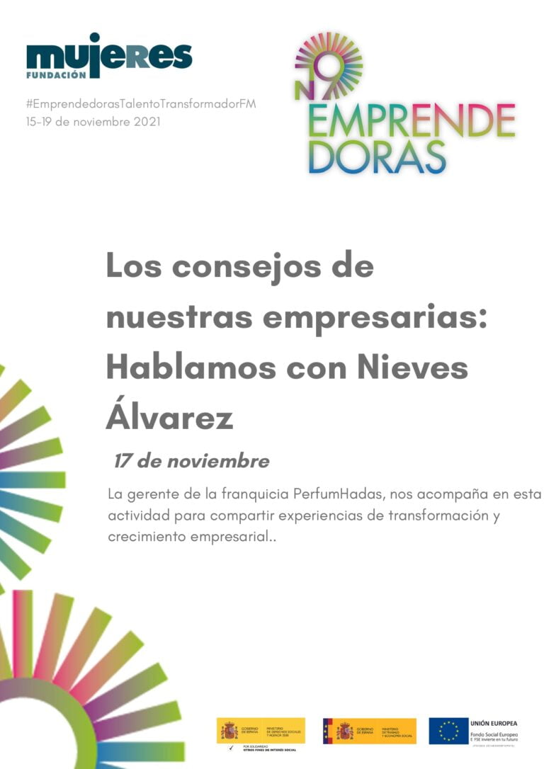 EmprendedorasTalentoTransformadorFM-Los Consejos de nuestras empresaias: Hablamos con Nieves Álvarez