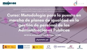 Formación DANA+ para Administraciones Públicas: curso "Metodología para la puesta en marcha de planes de igualdad en la gestión de personal de las Administraciones Públicas"