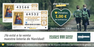 Lotería solidaria, la Lotería de Navidad a favor de los huérfan@s de la violencia de género