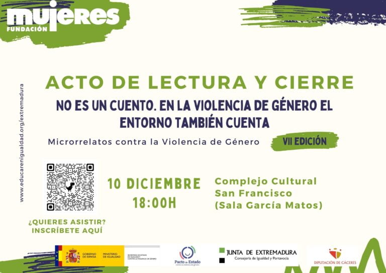 Acto de lectura y cierre del VII certamen de microrrelatos contra la violencia de género