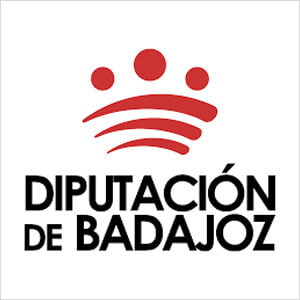 Logo de la diputación de Badajoz