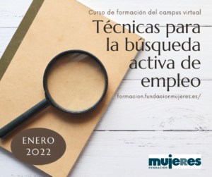 Curso online: "Técnicas para la búsqueda activa de empleo" (enero 2022)