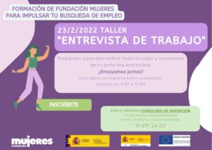 Taller: Cómo enfrentar con éxito una entrevista de trabajo