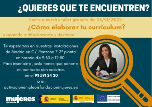Taller: ¿Cómo elaborar tu CV?