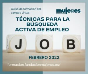 Curso online: "Técnicas para la búsqueda activa de empleo" (febrero 2022)