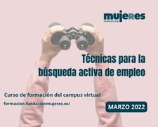 Curso online: "Técnicas para la búsqueda activa de empleo" (marzo 2022)