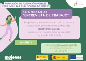 Taller: "Cómo enfrentar con éxito una entrevista de trabajo"