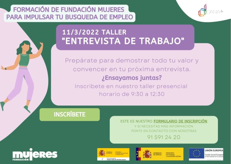 Taller: "Cómo enfrentar con éxito una entrevista de trabajo"