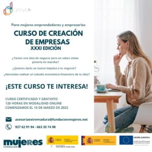 Curso de Creación de Empresas en Extremadura