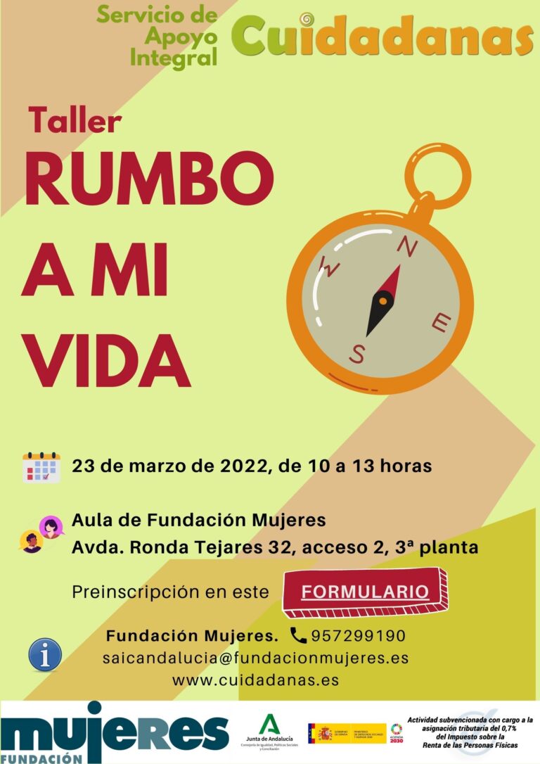 Taller: Rumbo a mi vida
