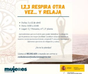 1,2,3 respira otra vez... y relaja
