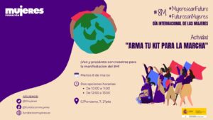#8M #MujeresconFuturo #FuturoconMujeres ¡Arma tu kit para la marcha! en Fundación Mujeres