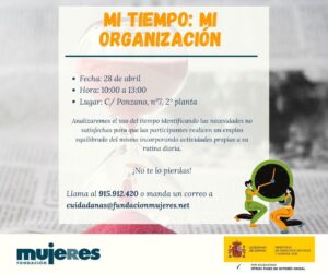 Mi tiempo: mi organización