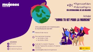 Córdoba 8-M: ¡Arma tu kit para la marcha! con Fundación Mujeres