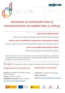Cursos Online: Programa de Empoderamiento de Mujeres para el empleo de Castilla la Mancha