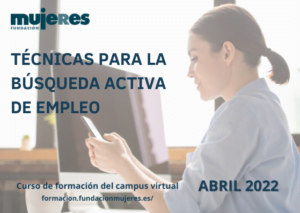 Curso online: "Técnicas para la búsqueda activa de empleo" (abril 2022)