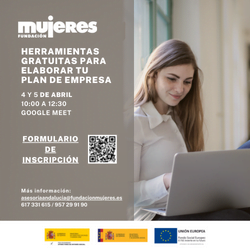 Taller online: Herramientas gratuitas para elaborar tu Plan de empresa