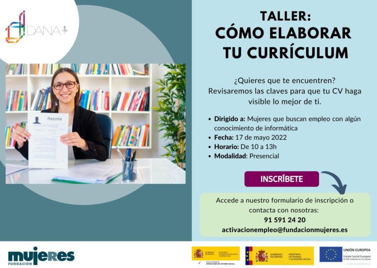 Taller: Cómo elaborar tu currículum
