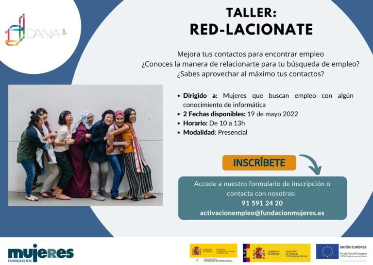 Taller: Red-lacionate: Mejora tus contactos para encontrar empleo