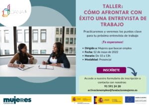 Taller: Cómo enfrentar con éxito una entrevista de trabajo