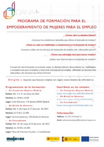 Programación de mayo para impulsar tu búsqueda de empleo