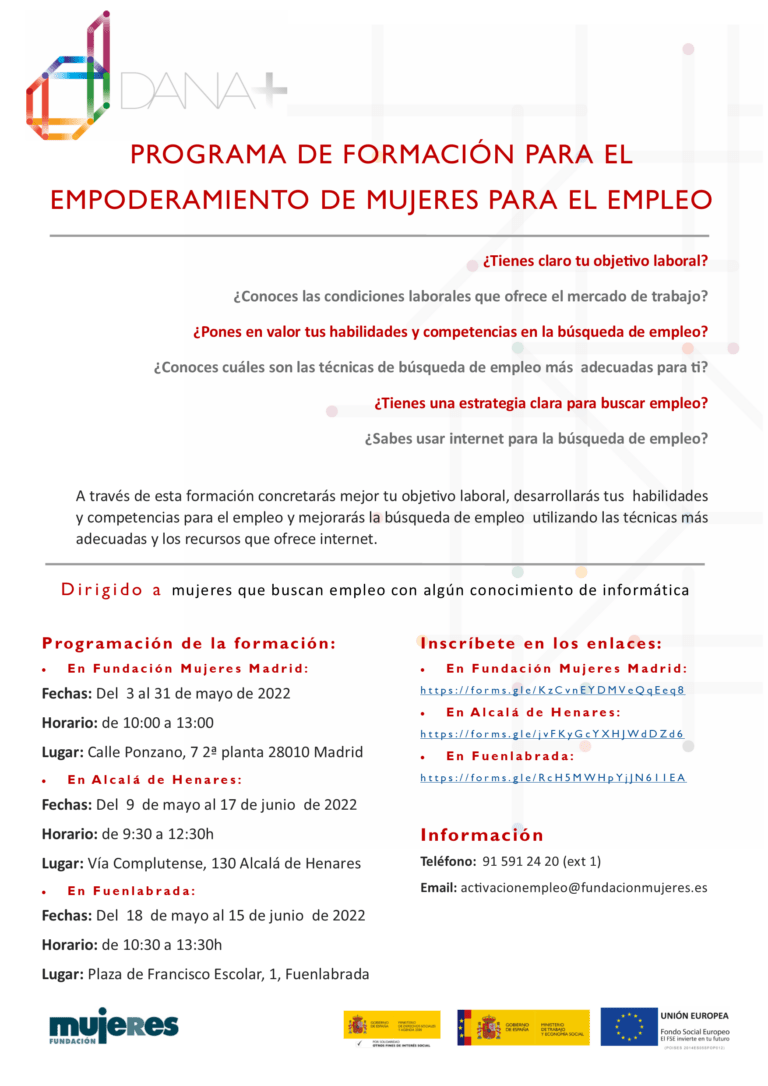 Programación de mayo para impulsar tu búsqueda de empleo