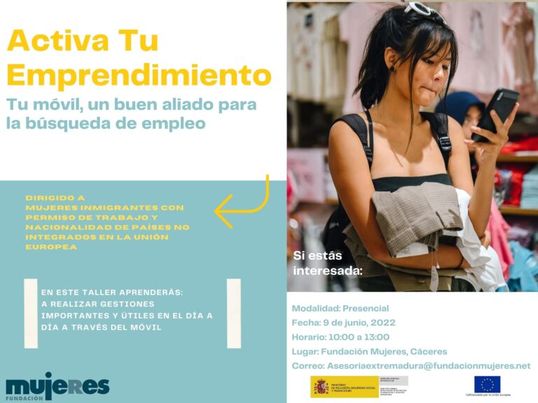 Taller: Tú movil, un buen aliado para la búsqueda de empleo.