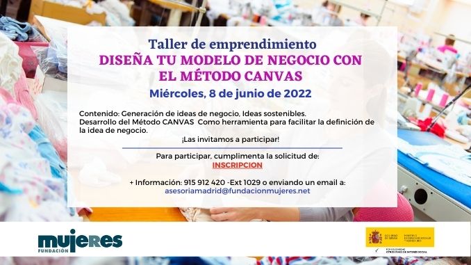 Taller: Diseña tu Modelo de Negocio con el método CANVAS