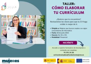 Taller: Cómo elaborar tu currículum