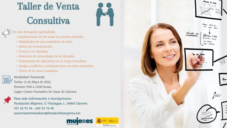 Taller presencial: Venta Consultiva.