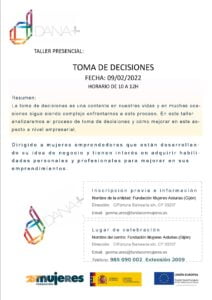 Taller presencial: Toma de decisiones