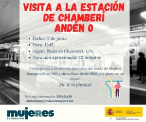 Espa: Visita a la Estación de Metro Chamberí: Andén 0