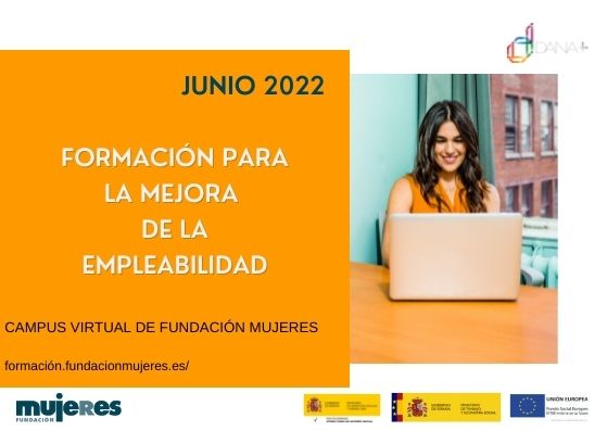 Oferta formativa online del Campus Virtual de Fundación Mujeres