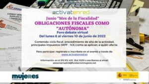 Grupo ActivatenRed_Principales obligaciones fiscales como autónoma
